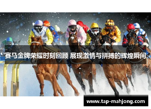赛马金牌荣耀时刻回顾 展现激情与拼搏的辉煌瞬间 赛马金牌荣耀时刻回顾 展现激情与拼搏的辉煌瞬间